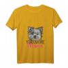 Damen Yorkshire Terrier Hunde-Motiv T-Shirt mit V-Ausschnitt - Lustiges Yorkshire Mama Design für Hundeliebhaberinnen