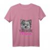 Damen Yorkshire Terrier Hunde-Motiv T-Shirt mit V-Ausschnitt - Lustiges Yorkshire Mama Design für Hundeliebhaberinnen