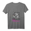 Damen Yorkshire Terrier Hunde-Motiv T-Shirt mit V-Ausschnitt - Lustiges Yorkshire Mama Design für Hundeliebhaberinnen