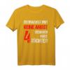 Du machst mir keine Angst Ich Habe 4 Töchter T-Shirt – Lustiges Geschenk für stolze Väter und Mütter zu Vatertag & Weihnachten