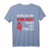 Du machst mir keine Angst Ich Habe 4 Töchter T-Shirt – Lustiges Geschenk für stolze Väter und Mütter zu Vatertag & Weihnachten
