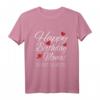 Happy Birthday Mama T-Shirt – Liebevolles Geburtstagsgeschenk für die Beste Mama mit Glückwunsch und klassischem Schnitt