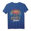 Doodle Mama Geschenk Goldendoodle Mama T-Shirt – Süßes Hundebekleidungsstück für Hundemütter & Goldendoodle-Liebhaberinnen