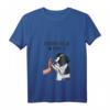 Damen Border Collie Mom Hunde Mama Frauchen T-Shirt mit V-Ausschnitt – Perfektes Geschenk für Hundeliebhaberinnen zu Muttertag, Geburtstag & Weihnachten