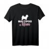 Maltipoo Mama T-Shirt für Hundeliebhaberinnen - Klassisches Hundemama-Shirt für Hundebesitzer & Hundefans