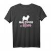 Maltipoo Mama T-Shirt für Hundeliebhaberinnen - Klassisches Hundemama-Shirt für Hundebesitzer & Hundefans