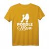 Pudel Mama T-Shirt für Hundemamas - Klassisch geschnitten, perfekt für Hundeliebhaberinnen und Mütter
