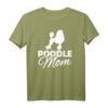 Pudel Mama T-Shirt für Hundemamas - Klassisch geschnitten, perfekt für Hundeliebhaberinnen und Mütter