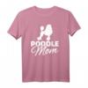 Pudel Mama T-Shirt für Hundemamas - Klassisch geschnitten, perfekt für Hundeliebhaberinnen und Mütter