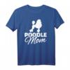Pudel Mama T-Shirt für Hundemamas - Klassisch geschnitten, perfekt für Hundeliebhaberinnen und Mütter