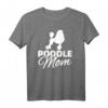 Pudel Mama T-Shirt für Hundemamas - Klassisch geschnitten, perfekt für Hundeliebhaberinnen und Mütter