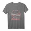 Wer braucht Superhelden? Es gibt doch Mama - Lustiges Muttertags-T-Shirt mit Spruch als Geschenkidee für die liebste Mama