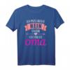 Ich muss nicht nein sagen ich bin die Oma T-Shirt - Lustiges Geschenk für Großmütter, Omas & Großmamas