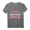 Beste Oma der Welt T-Shirt mit russischem Spruch - Perfektes Geschenk für Muttertag, Geburtstag & Weihnachten
