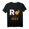 Pension Rente - Rentner Ente 2022 T-Shirt für den Ruhestand, Abschied und Überraschungsgeschenk für Rentner und Rentnerinnen