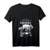 Damen Floral Mama Bear T-Shirt mit V-Ausschnitt – Geschenk für Mama von 2, Muttertag, Geburtstag & besondere Anlässe