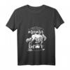 Damen Floral Mama Bear T-Shirt mit V-Ausschnitt – Geschenk für Mama von 2, Muttertag, Geburtstag & besondere Anlässe