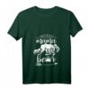 Damen Floral Mama Bear T-Shirt mit V-Ausschnitt – Geschenk für Mama von 2, Muttertag, Geburtstag & besondere Anlässe