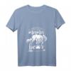 Damen Floral Mama Bear T-Shirt mit V-Ausschnitt – Geschenk für Mama von 2, Muttertag, Geburtstag & besondere Anlässe