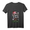 Damen Elfen Mama - Lustiges Weihnachts T-Shirt mit V-Ausschnitt für Familie, Kinder & Partnerlook zum Fest