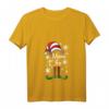 Damen Elfen Mama - Lustiges Weihnachts T-Shirt mit V-Ausschnitt für Familie, Kinder & Partnerlook zum Fest