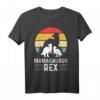 Mamasaurus Mama Mutter Kinder Rex T-Rex Dinos T-Shirt – Lustiges Back- und Küchen-Shirt für Mütter und Omas, perfekt als Geschenk zu Weihnachten oder Geburtstag
