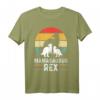 Mamasaurus Mama Mutter Kinder Rex T-Rex Dinos T-Shirt – Lustiges Back- und Küchen-Shirt für Mütter und Omas, perfekt als Geschenk zu Weihnachten oder Geburtstag