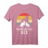 Mamasaurus Mama Mutter Kinder Rex T-Rex Dinos T-Shirt – Lustiges Back- und Küchen-Shirt für Mütter und Omas, perfekt als Geschenk zu Weihnachten oder Geburtstag