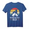 Mamasaurus Mama Mutter Kinder Rex T-Rex Dinos T-Shirt – Lustiges Back- und Küchen-Shirt für Mütter und Omas, perfekt als Geschenk zu Weihnachten oder Geburtstag