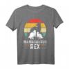Mamasaurus Mama Mutter Kinder Rex T-Rex Dinos T-Shirt – Lustiges Back- und Küchen-Shirt für Mütter und Omas, perfekt als Geschenk zu Weihnachten oder Geburtstag
