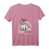 Damen Mamasaurus T rex Dinosaur Funny Mama Saurus Family Matching T-Shirt mit V-Ausschnitt – Perfektes Geschenk für Muttertag, Geburtstag & Weihnachten