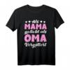 Als Mama geliebt als Oma vergöttert - Omas Omi Großmutter T-Shirt für werdende Großmütter & Muttertagsgeschenk