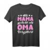 Als Mama geliebt als Oma vergöttert - Omas Omi Großmutter T-Shirt für werdende Großmütter & Muttertagsgeschenk