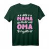 Als Mama geliebt als Oma vergöttert - Omas Omi Großmutter T-Shirt für werdende Großmütter & Muttertagsgeschenk