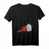 Damen Weihnachten Überraschung Schwangerschaft Verkünden T-Shirt – Unvergessliches Andenken & Geschenkidee für Großeltern & Papa