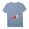 Damen Weihnachten Überraschung Schwangerschaft Verkünden T-Shirt – Unvergessliches Andenken & Geschenkidee für Großeltern & Papa