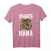 Snake Mama Tee Shirts - Funny Python Slithering Animal T-Shirt for Women, Men & Kids, Perfect for Gifts & Special Occasions