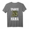 Snake Mama Tee Shirts - Funny Python Slithering Animal T-Shirt for Women, Men & Kids, Perfect for Gifts & Special Occasions