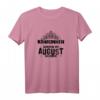 Damen Geburtstag im August Königinnen im August geboren T-Shirt – Lustiges Geburtstagsgeschenk für Frauen, Partnerinnen & Freundinnen