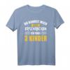 Nicht erschrecken Papa Mama drei Kinder lustiges Spruch T-Shirt – Perfektes Geschenk für Eltern zu Vatertag, Muttertag & Weihnachten