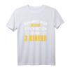 Nicht erschrecken Papa Mama drei Kinder lustiges Spruch T-Shirt – Perfektes Geschenk für Eltern zu Vatertag, Muttertag & Weihnachten