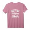 Ich Habe Zwei Titel Mama & Oma Ich Rocke Sie Beide - Lustiges T-Shirt für Mama, Oma & Familienliebe zum Geburtstag, Muttertag & Weihnachten