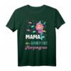 Mama Der Geburtstags Meerjungfrau T-Shirt - Niedliches Meerjungfrauen Design für Geburtstagsfeiern und Unterwasserpartys