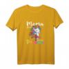 Damen Mama des Geburtstags Prinzessin Mädchen T-Shirt - Süßes Einhorn und Prinzessin Design für Geburtstagsfeiern und Partygeschenke