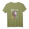 Damen Mama des Geburtstags Prinzessin Mädchen T-Shirt - Süßes Einhorn und Prinzessin Design für Geburtstagsfeiern und Partygeschenke
