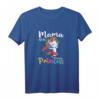Damen Mama des Geburtstags Prinzessin Mädchen T-Shirt - Süßes Einhorn und Prinzessin Design für Geburtstagsfeiern und Partygeschenke