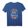 Hello My New Name Is Mommy - Witziges Einhorn Schwanger Mama T-Shirt für Babyshower & Schwangerschaftsfreude