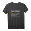Nathalie T-Shirt mit lustigem Spruch | Personalisiertes Geschenk für Frauen, Geburtstags- & Muttertagsgeschenk