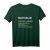 Nathalie T-Shirt mit lustigem Spruch | Personalisiertes Geschenk für Frauen, Geburtstags- & Muttertagsgeschenk