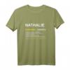 Nathalie T-Shirt mit lustigem Spruch | Personalisiertes Geschenk für Frauen, Geburtstags- & Muttertagsgeschenk
